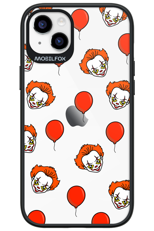 Mystery Clown (Transparent) - Apple iPhone 14 Plus