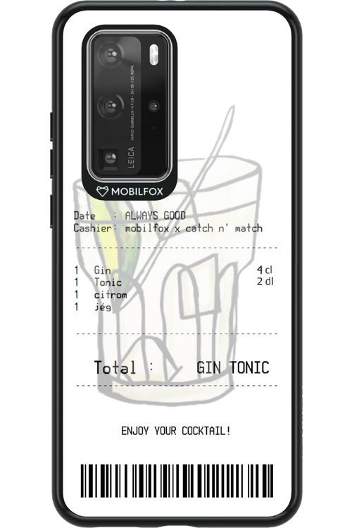 gin tonic - Huawei P40 Pro
