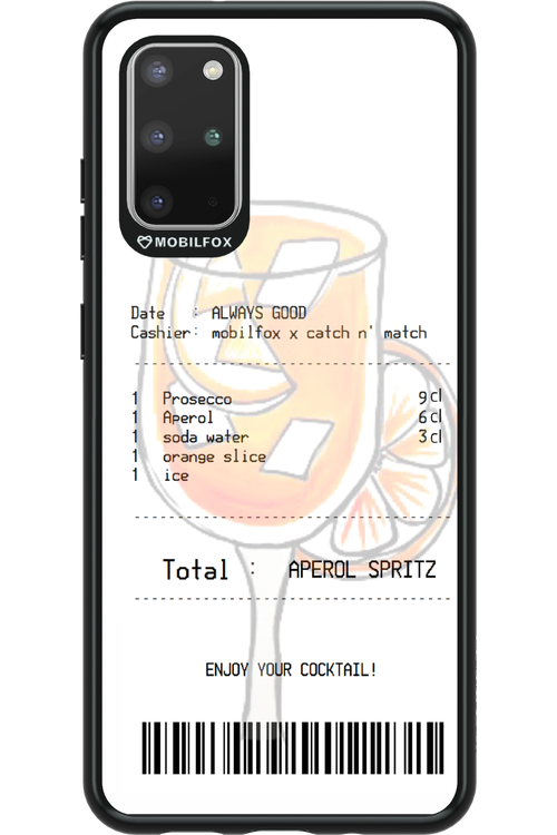 aperol spritz cocktail - Samsung Galaxy S20+