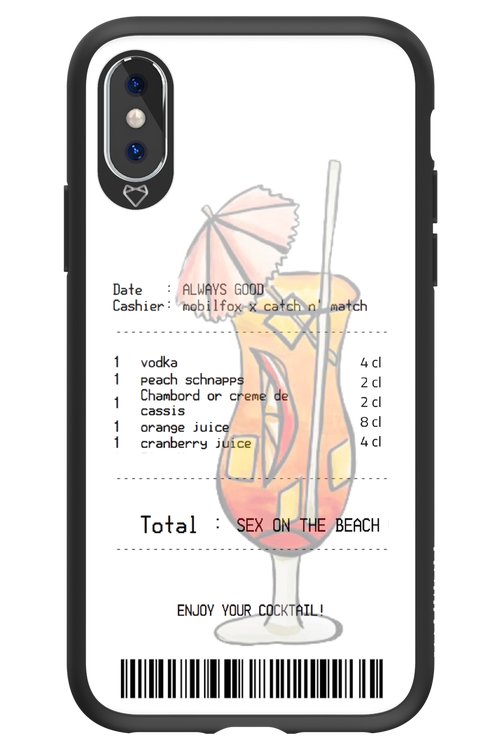 sex on the beach cocktail - Apple iPhone X