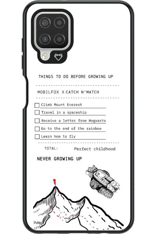 things to do before growing up - Samsung Galaxy A12