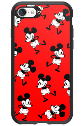 Iconic Mouse (red pattern) - Apple iPhone 8