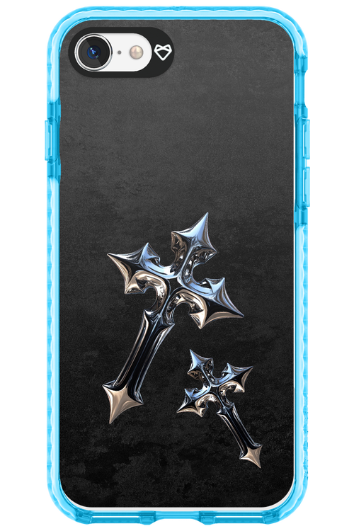 Chrome Crosses - Apple iPhone SE 2022