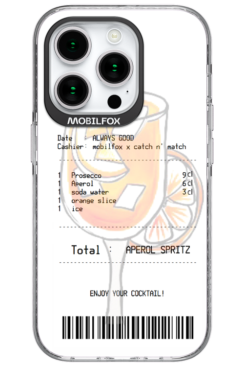 aperol spritz cocktail - Apple iPhone 15 Pro