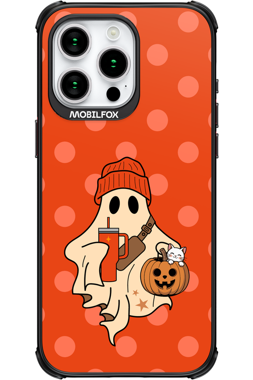 Ghost Girl (Orange) - Apple iPhone 15 Pro Max