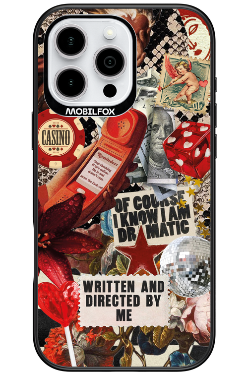 RED VINTAGE - Apple iPhone 16 Pro Max