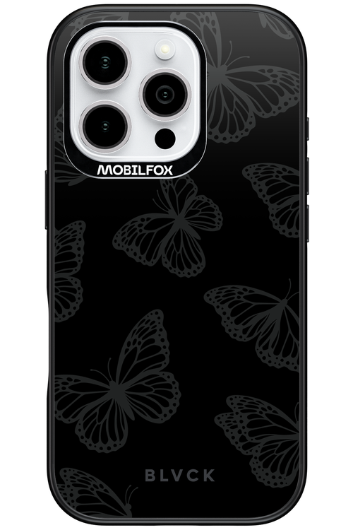 Black Butterflies - Apple iPhone 16 Pro