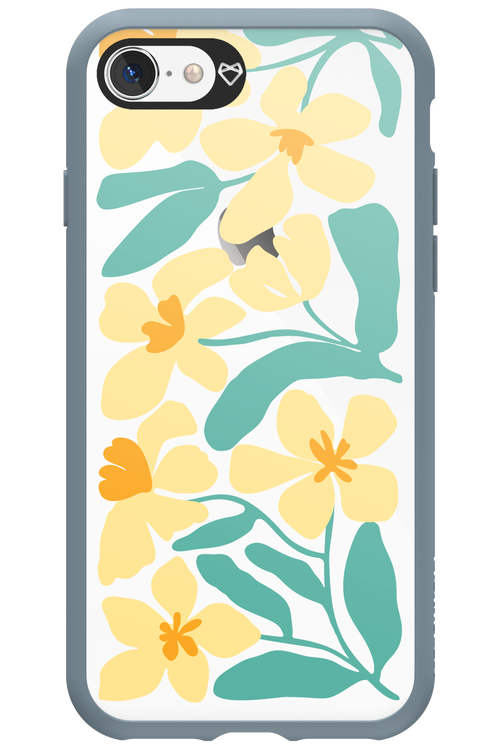 Yellow Flower - Apple iPhone 8