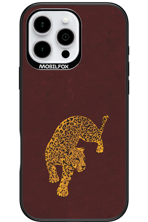 Burgundy Leopard - Apple iPhone 16 Pro Max