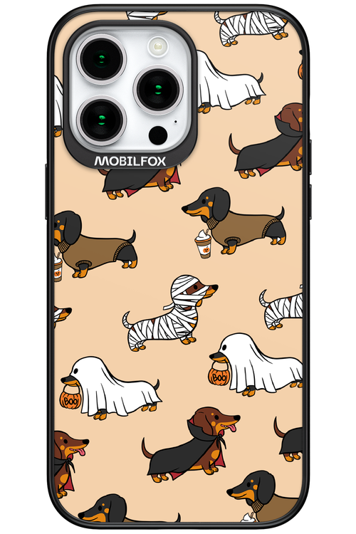 Scary Dachshund - Apple iPhone 15 Pro Max