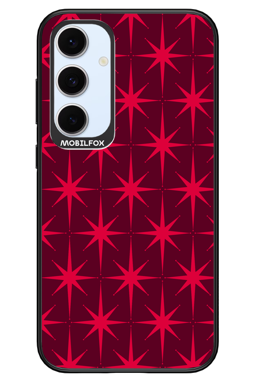 Burgundy Starss - Samsung S24 FE