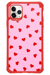 Sprinkle Heart Pink - Apple iPhone 11 Pro Max