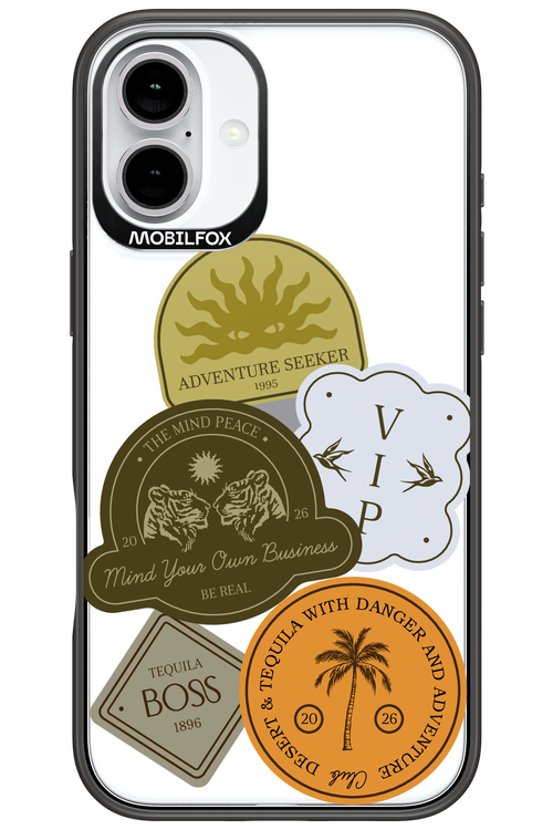 Badge Keeper - Apple iPhone 16 Plus