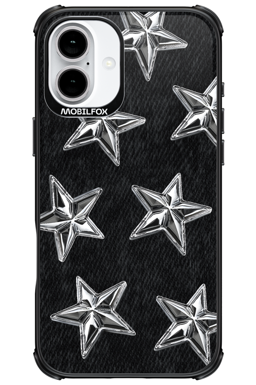 Chrome Stars - Apple iPhone 16 Plus