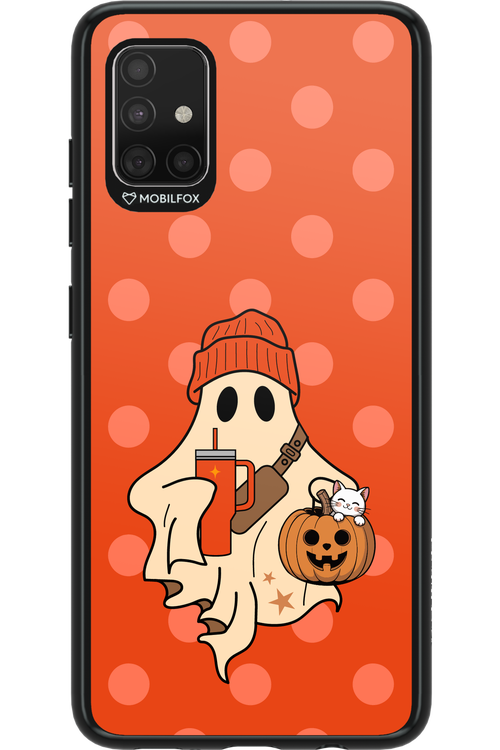Ghost Girl (Orange) - Samsung Galaxy A51