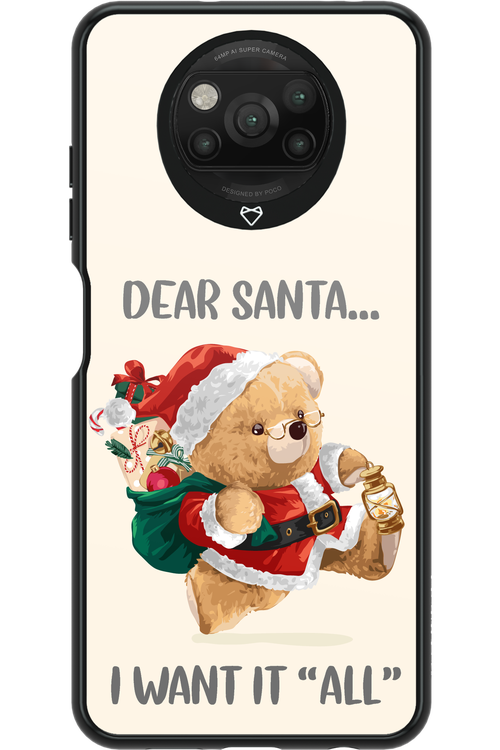 Dear Santa i want it all - Xiaomi Poco X3 Pro