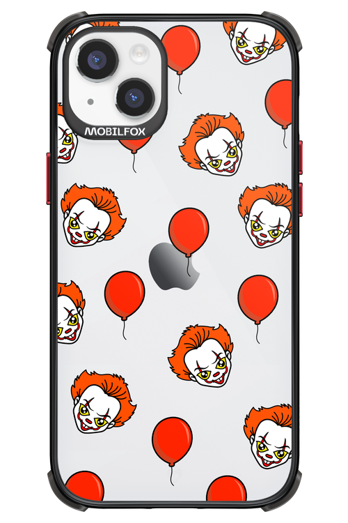 Mystery Clown (Transparent) - Apple iPhone 14 Plus