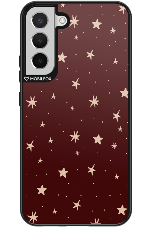 Burgundy Stars - Samsung Galaxy S22+