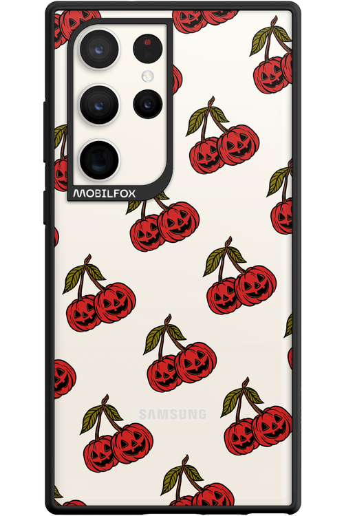 Spicey Pumpkin (Transparent) - Samsung Galaxy S23 Ultra