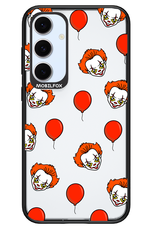 Mystery Clown (Transparent) - Samsung S24 FE