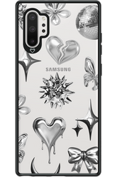 Silver Zone Transparent - Samsung Galaxy Note 10+