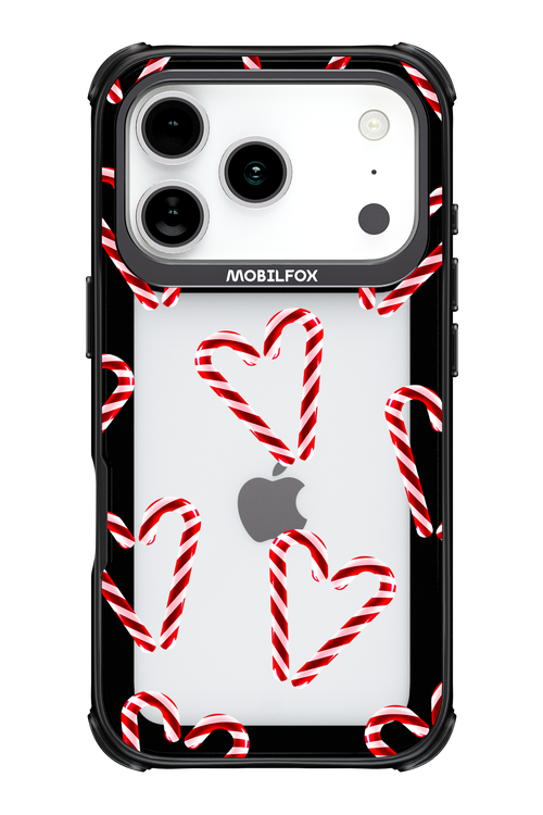 Candy Cane Hearts - Apple iPhone 17 Pro