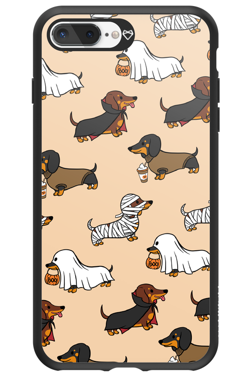 Scary Dachshund - Apple iPhone 8 Plus