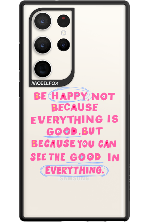 Be Happy - Samsung Galaxy S23 Ultra