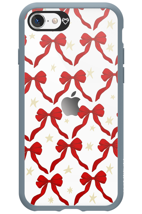 Bow & Stars (Transparent) - Apple iPhone SE 2022