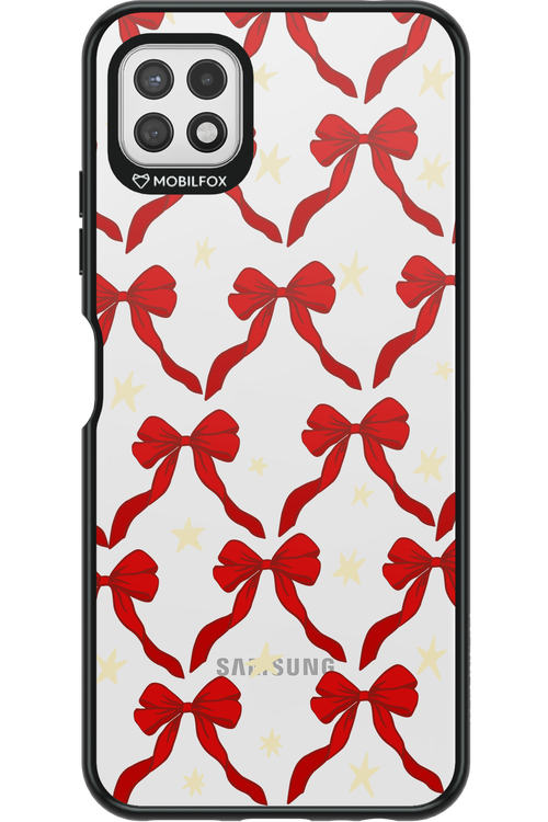 Bow & Stars (Transparent) - Samsung Galaxy A22 5G