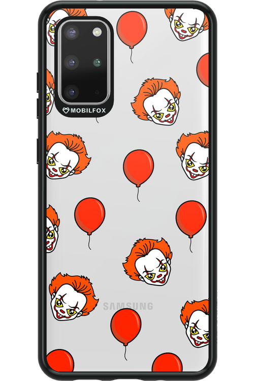 Mystery Clown (Transparent) - Samsung Galaxy S20+