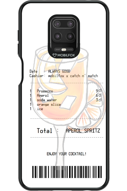 aperol spritz cocktail - Xiaomi Redmi Note 9 Pro
