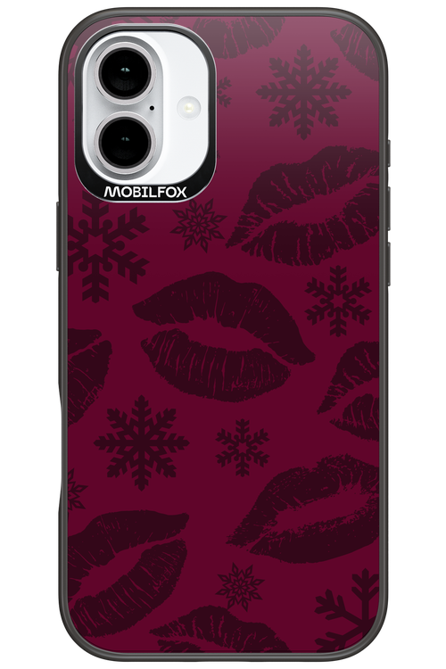 Burgundy Kiss - Apple iPhone 16 Plus