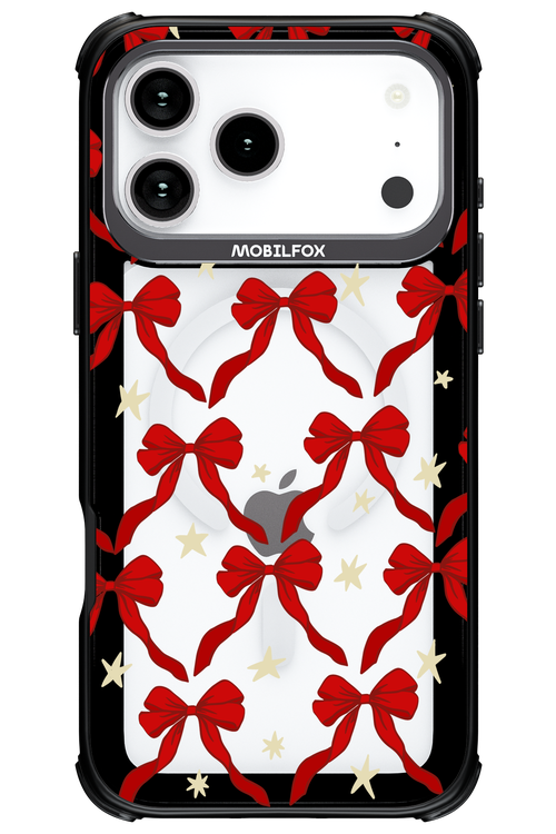 Bow & Stars (Transparent) - Apple iPhone 17 Pro Max