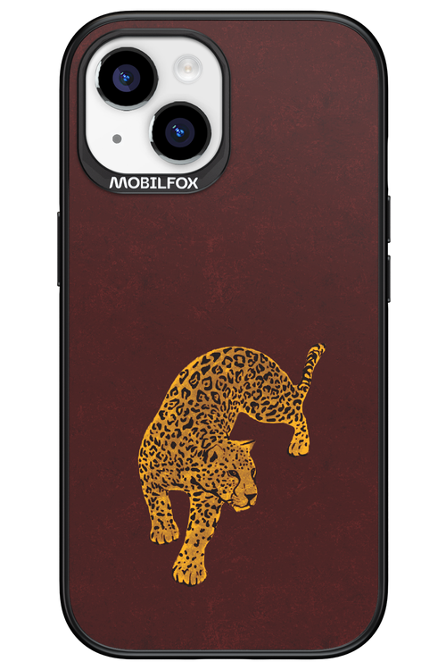 Burgundy Leopard - Apple iPhone 15