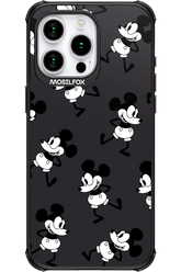 Iconic Mouse (antracite pattern) - Apple iPhone 15 Pro Max