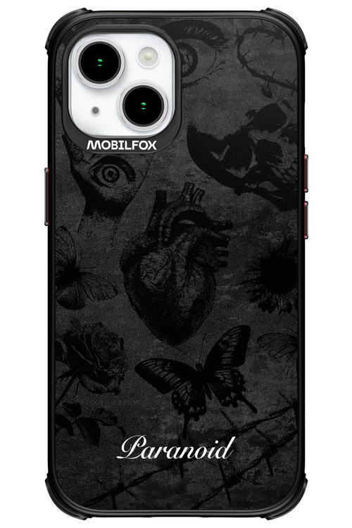 Paranoid (Black) - Apple iPhone 15