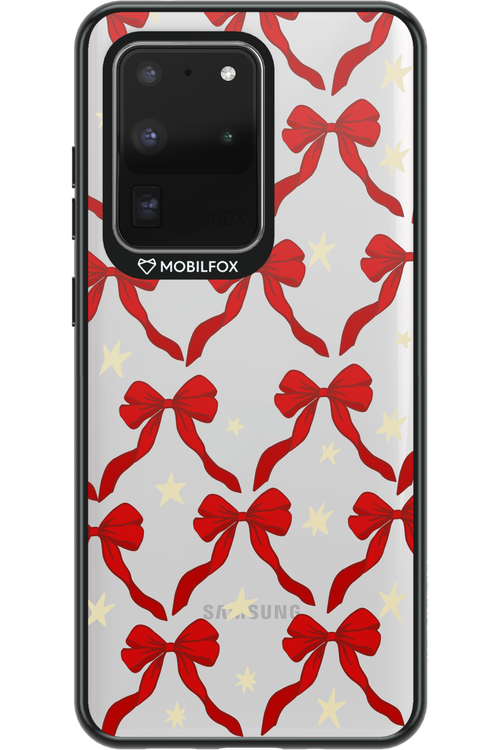Bow & Stars (Transparent) - Samsung Galaxy S20 Ultra 5G