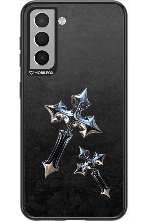 Chrome Crosses - Samsung Galaxy S21