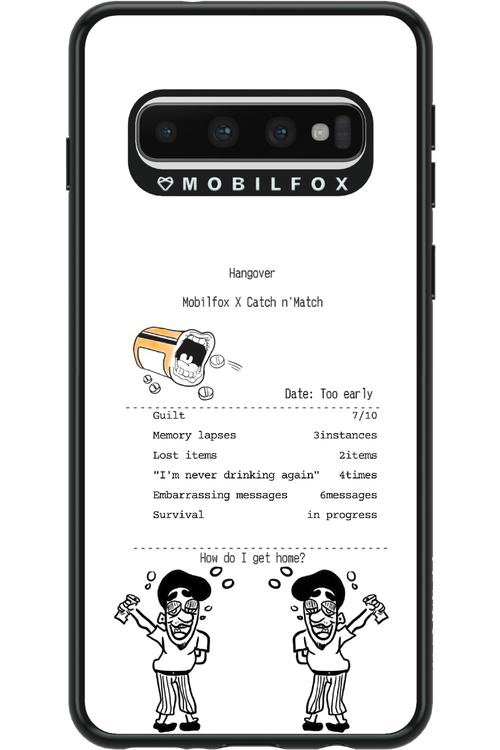 hangover - Samsung Galaxy S10