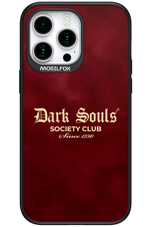 Dark Souls (Burgundy) - Apple iPhone 15 Pro Max