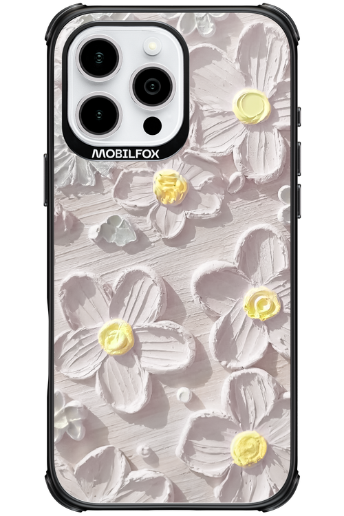 White Flowers - Apple iPhone 16 Pro Max