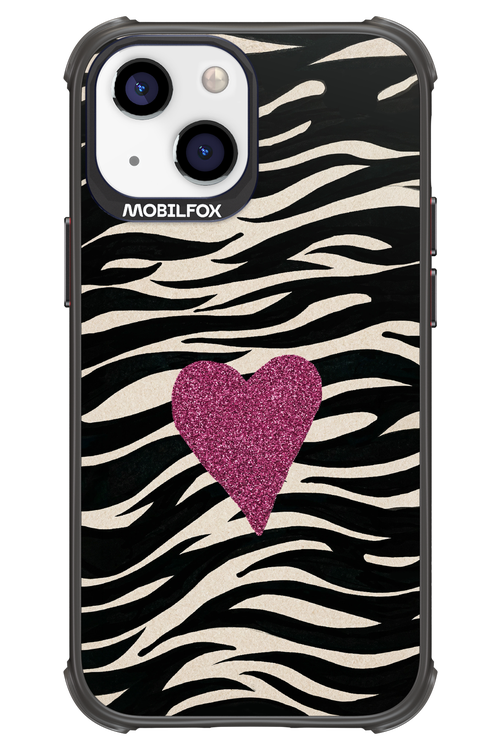 Zebra Heart 2.0 - Apple iPhone 13 Mini