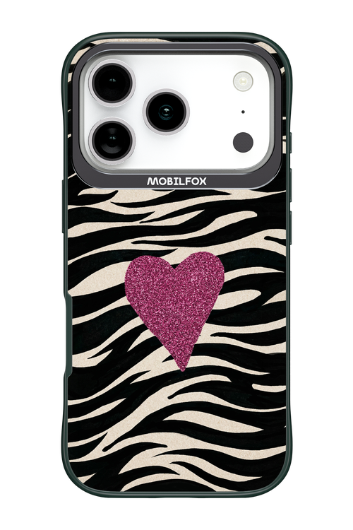Zebra Heart 2.0 - Apple iPhone 17 Pro