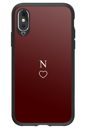 N Burgundia 2.0 - Apple iPhone X