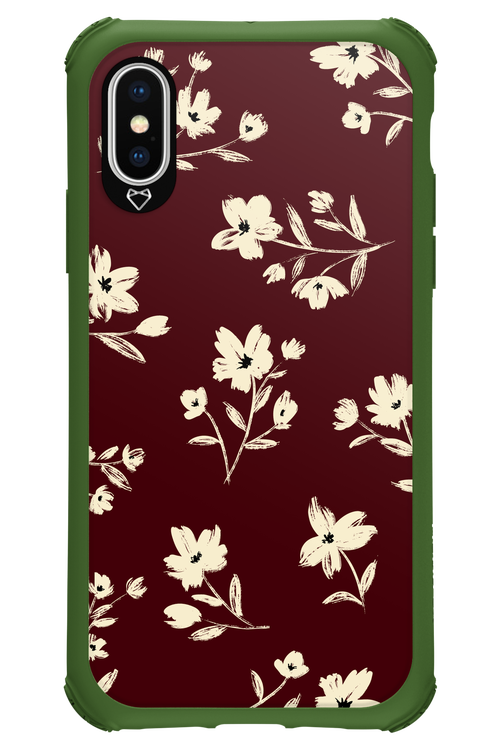 Bloom of Burgundy - Apple iPhone X