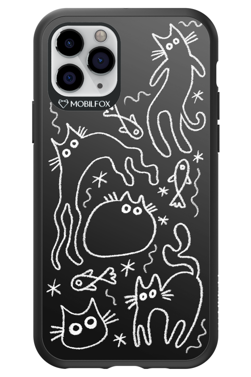 CHALK_CATS 2.0 - Apple iPhone 11 Pro