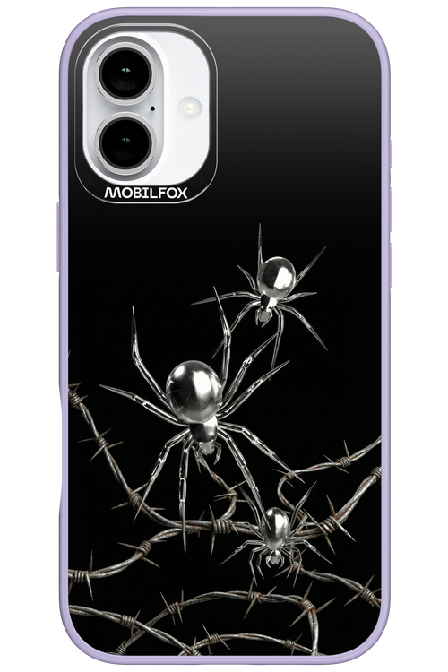 Silver Spiderz 2.0 - Apple iPhone 16 Plus