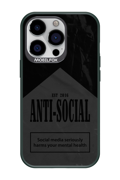 ANTI-SOCIAL (BLVCK) 2.0 - Apple iPhone 13 Pro