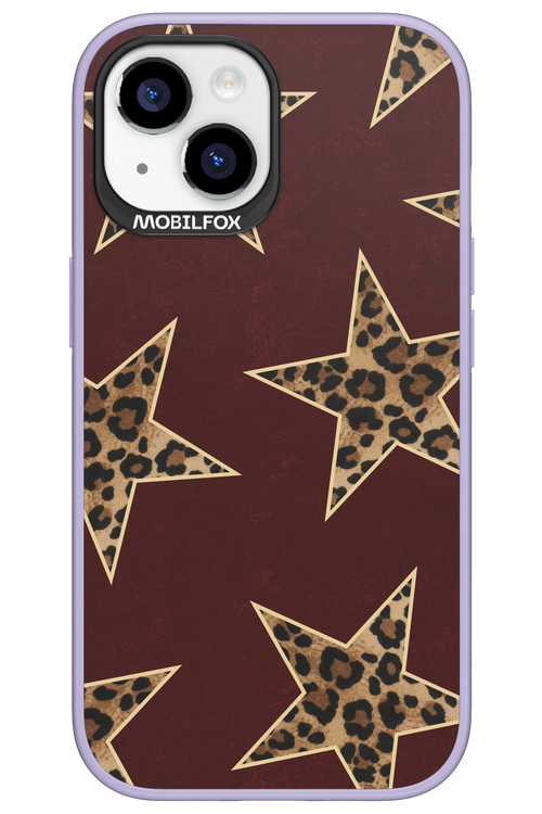 Wild Stars Burgundy - Apple iPhone 15